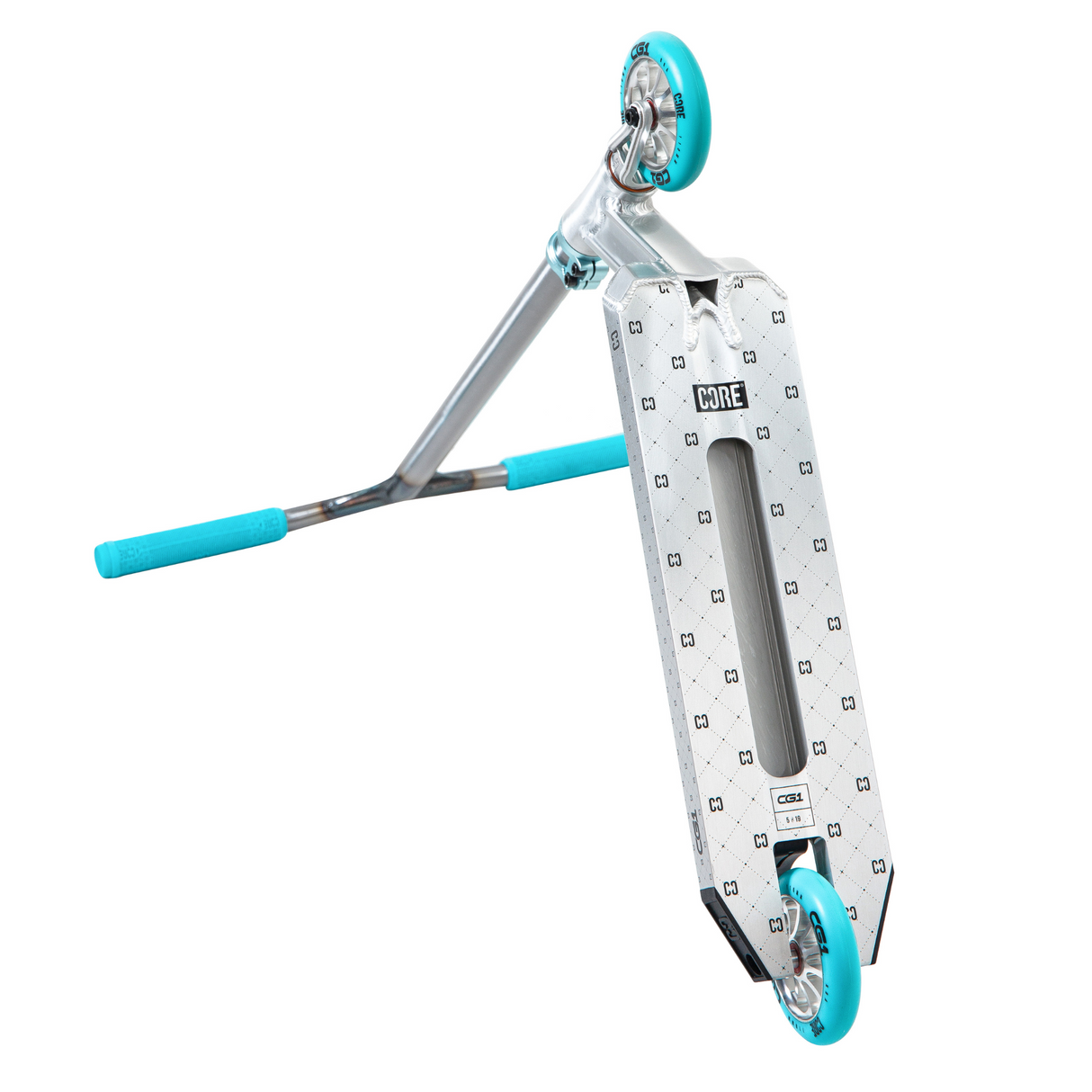 CORE CG1 Complete Stunt Scooter - Raw/Teal