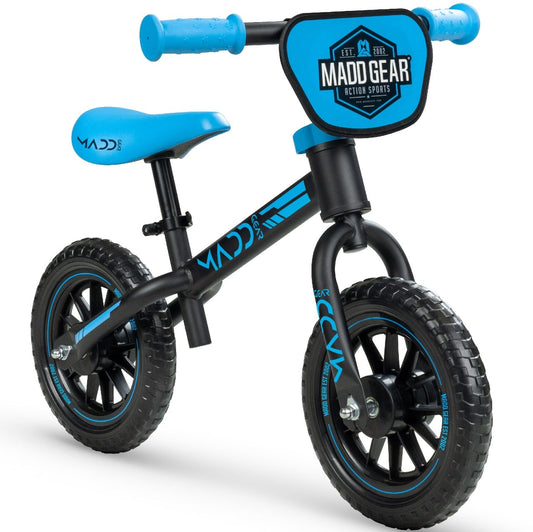 Madd Gear My 1st BMX Balance Bike - Black/Blue