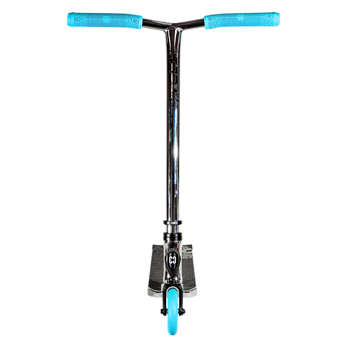 Core Mini CL1 Complete Stunt Scooter - Chrome/Teal