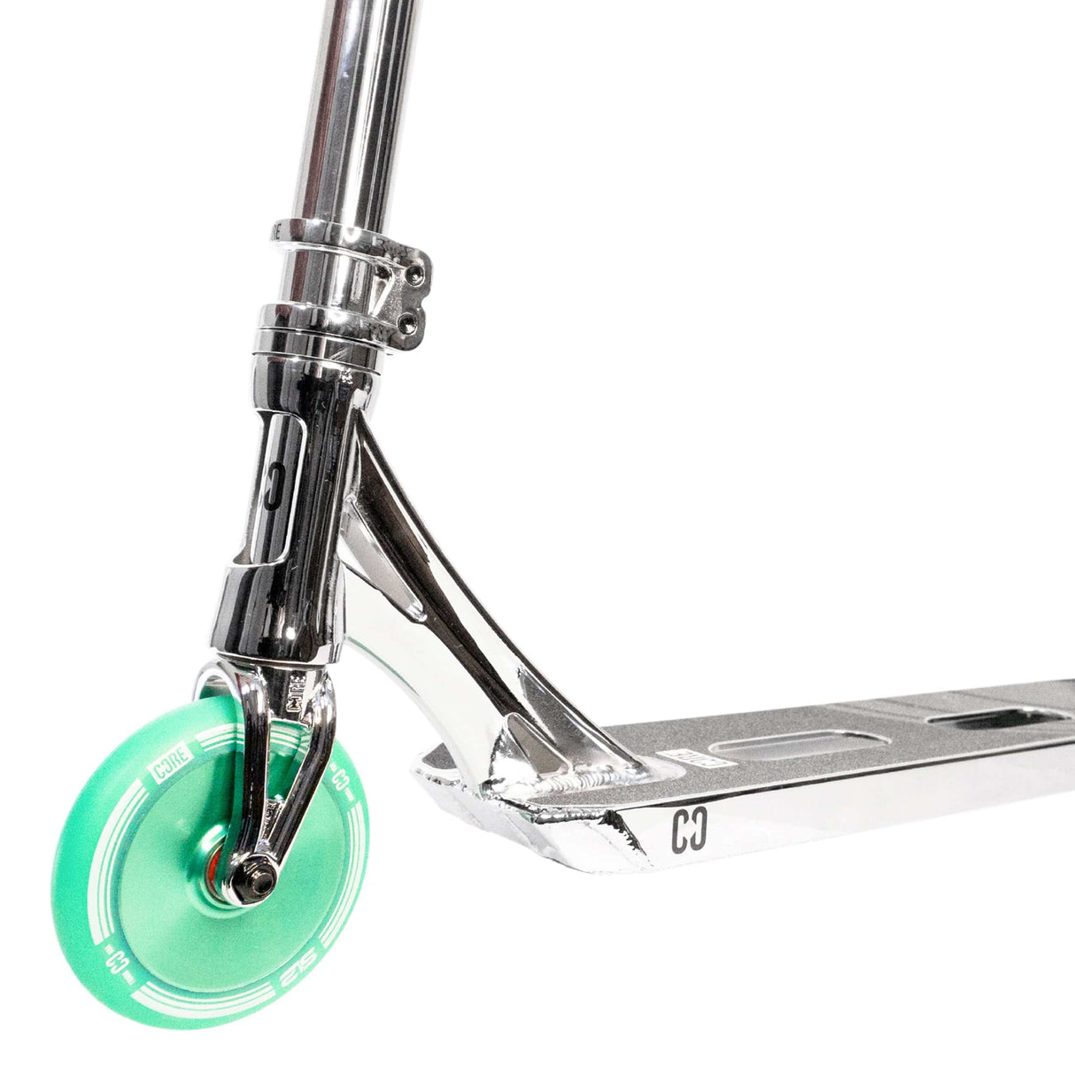 Core SL2 Complete Stunt Scooter - Teal/Chrome