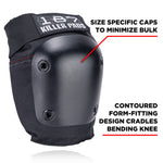 187 Killer Pads Fly Knee Black