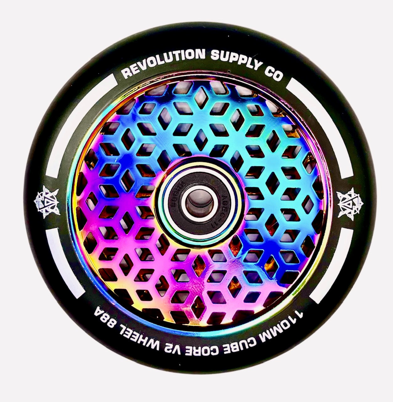 Revolution Supply Co Cube Core Wheels V2 110mm - Neo Chrome