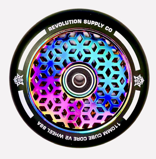 Revolution Supply Co Cube Core Wheels V2 110mm - Neo Chrome