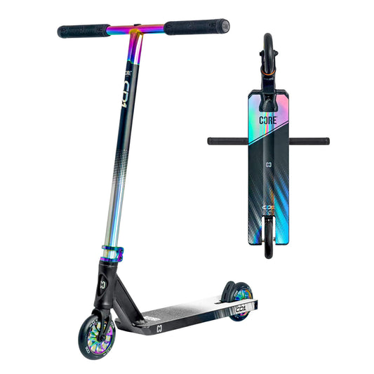 Core CD1 Complete Stunt Scooter - Black/Neo